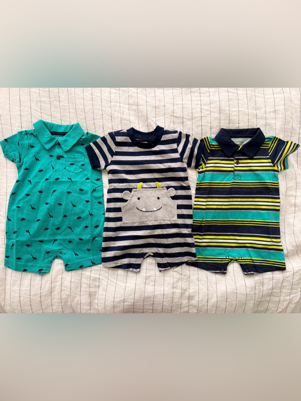 Carter's 3-Pack Baby Rompers